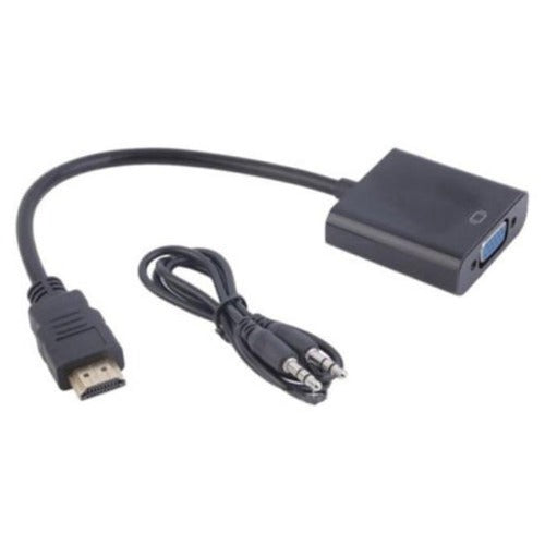 Input HDMI to VGA Output Cable Converter Adapter