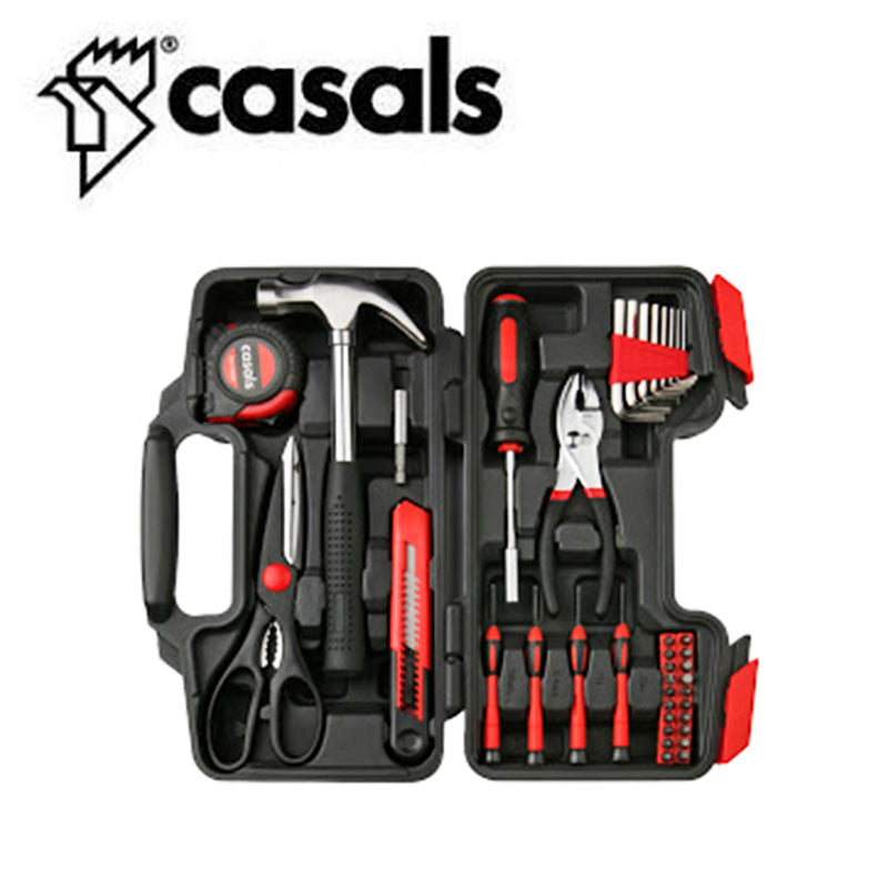 Casals Hand Tools 39  Piece Set Steel  Red Pack Size 2