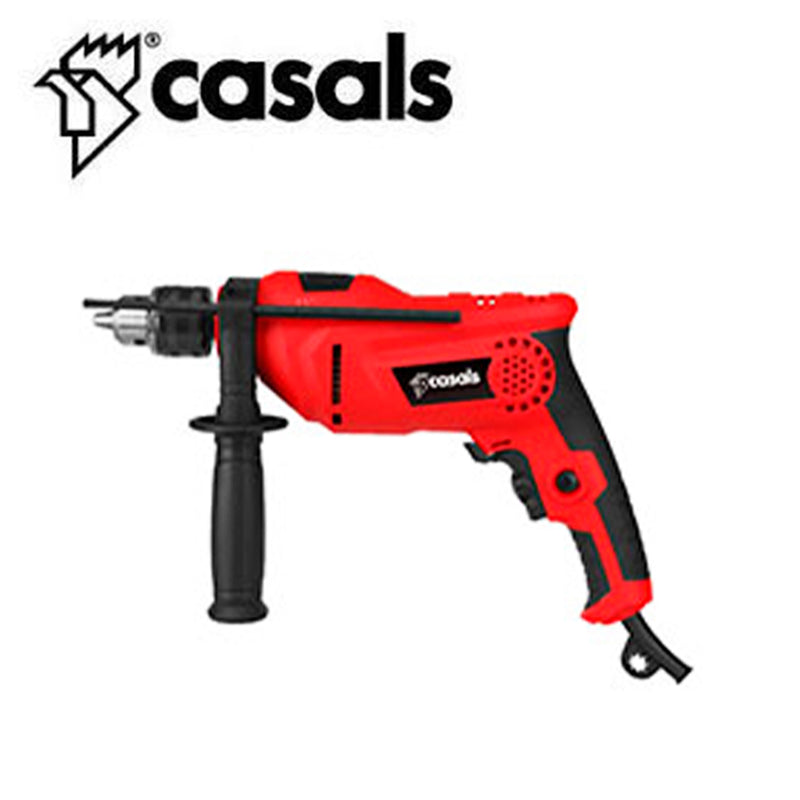 Casals Drill Impact  Plastic Red 13mm  Variable Speed  500W Pack Size 2