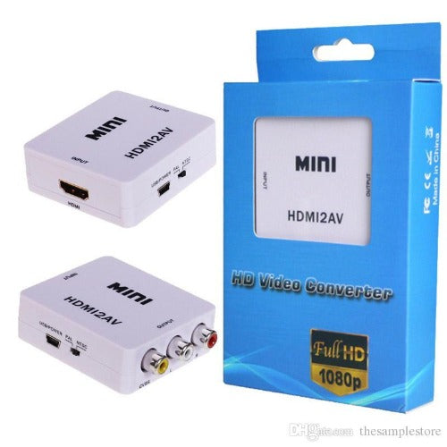 Mini HDMI 2 AV-HD Video Converter