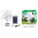 GD-8012 12" RECHARGEABLE FAN