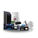 Solar System  with fridge & tv plus