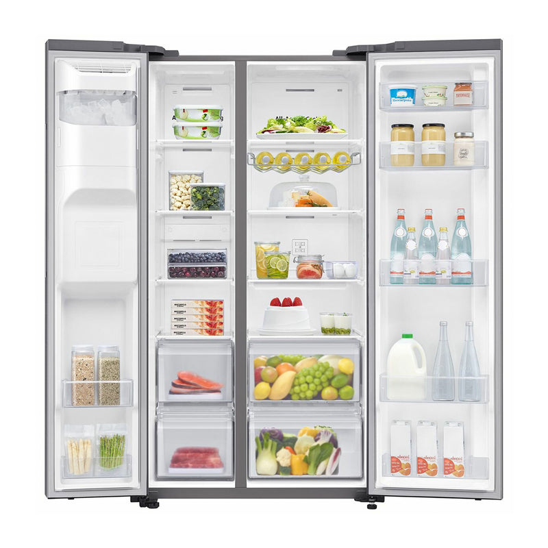 SAMSUNG 676L Side By Side Fridge (SRS675DLS)