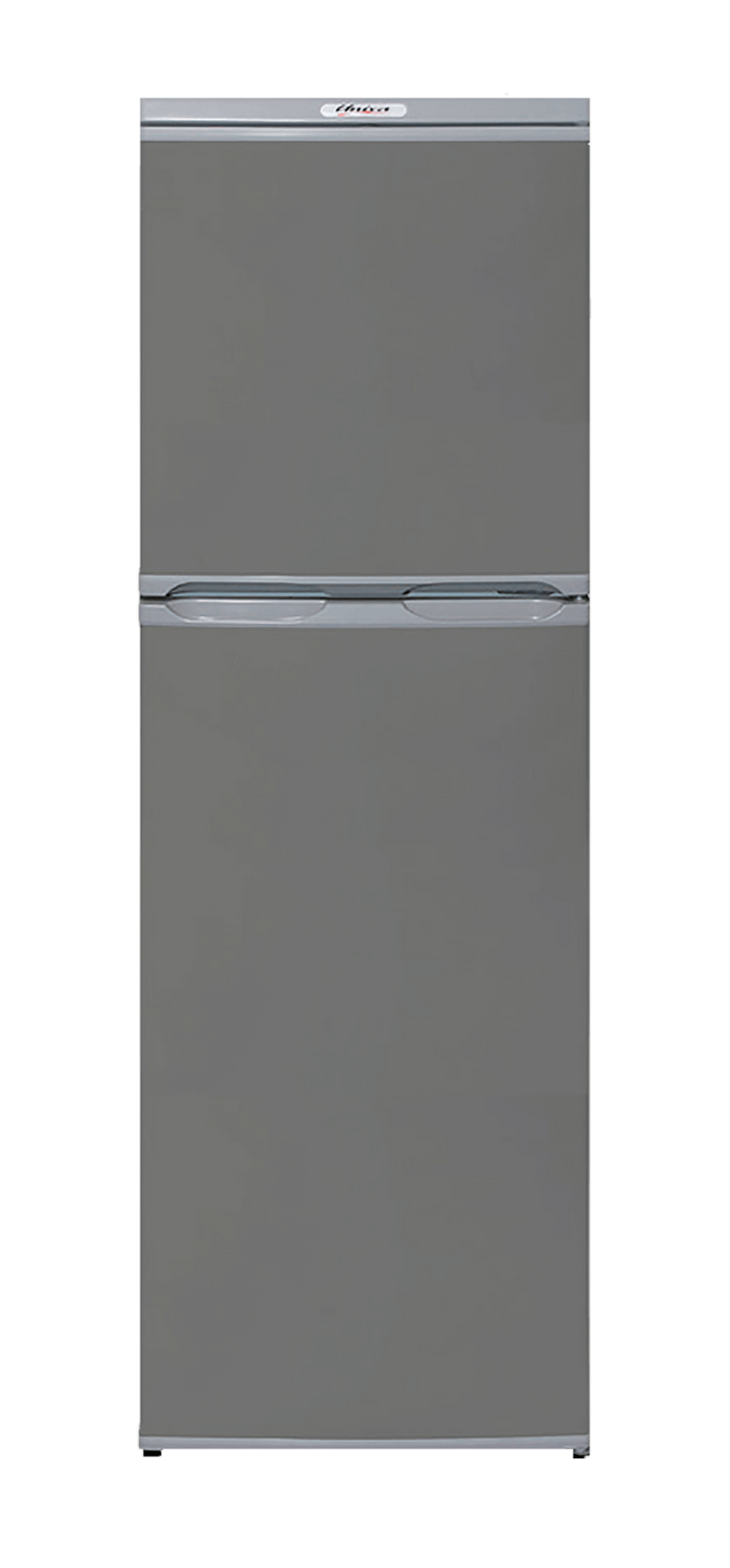 Univa 176lt Top Freezer Fridge Metallic UT185M