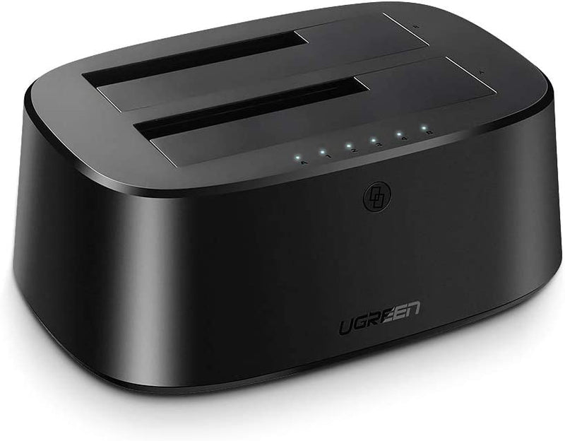 UGREEN EXTERNAL DOCK - USB 3.0 TO DUAL-BAY SATA DOCKING STATION