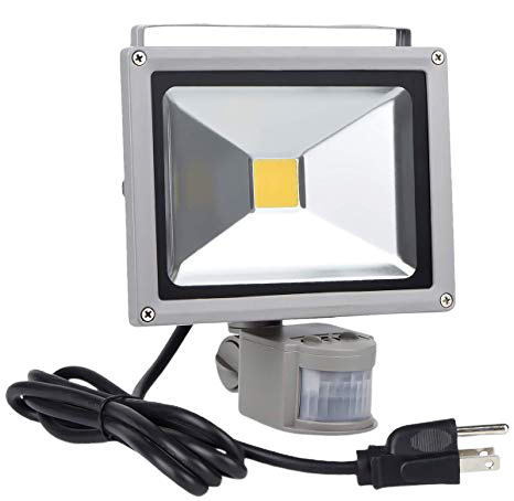 Motion Sensor Floodlight Outdoor, 20W