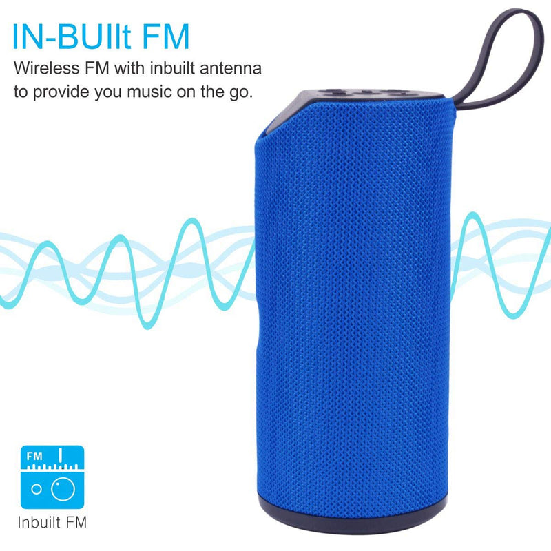 T&G G-113 Portable Bluetooth Speaker with Powerful Stereo Sound