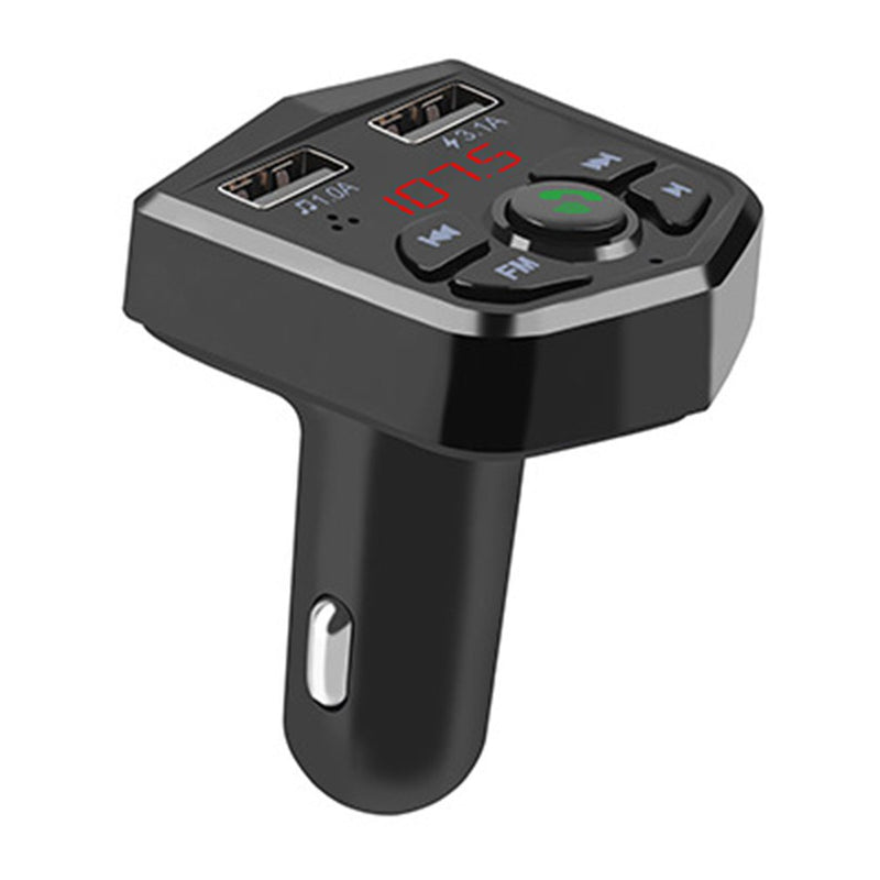 Car Kit FM Transmitter with Dual USB slots