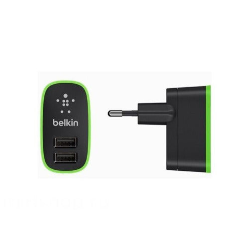 Belkin 2-Port Home Charger with Lightning Cable for iOS Devices