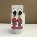 African Fashion Woman Earring