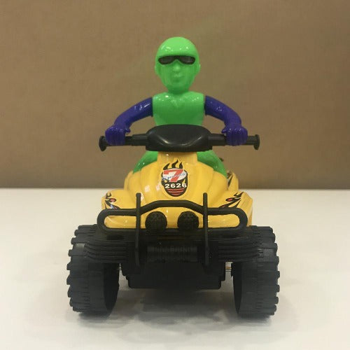 Kids Toys Quad Bike Yellow and Green