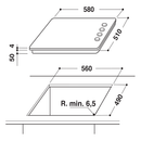 Whirlpool Hob - AKM 9010/NE