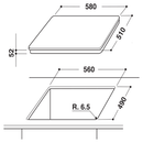 Whirlpool Induction Glass-Ceramic Hob - ACM 802/NE