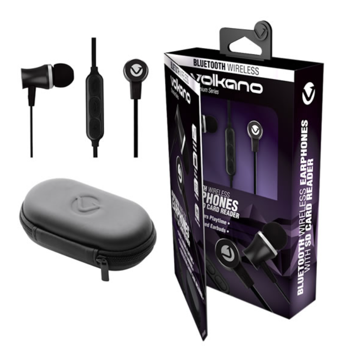 Volkano Chromium Series Bluetooth Earphones