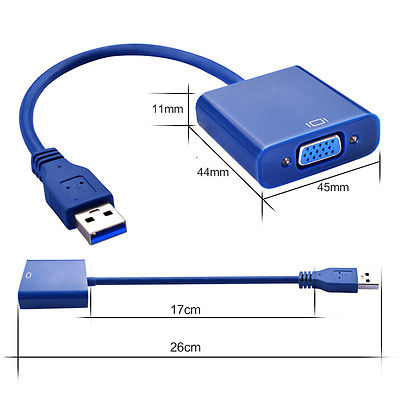 USB to VGA Cable