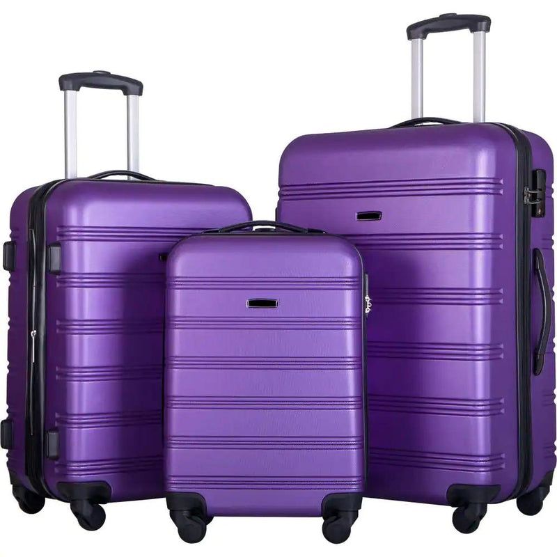 Piece Hard Expandable Spinner Luggage Set L-29 inch