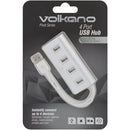 Volkano Pivot Series 4-Port USB Hub