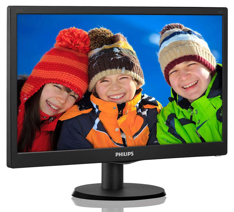 Philips 203V5LHSB2 19.5" 1600x900 Monitor, VGA, HDMI